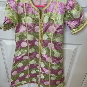 Moroccan princess Girls Caftan Dress